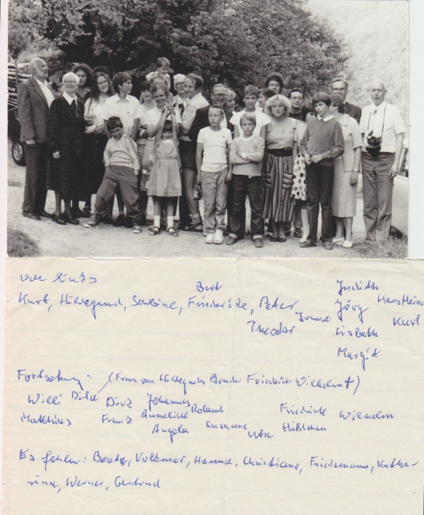 Großfamilie Möller, wahrscheinlich 1986