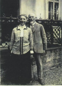 Adelheid und Wilhelm Leitzmann - ca. 1924