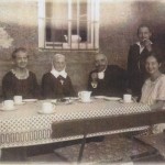 Agnes, Coeleste Geucke, Wilhelm, Hans und Grete in Rackith 1926