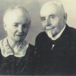 Agnes und Wilhelm Möller 1955 in Naumburg
