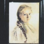 Elisabeth Moeller mit wundervoll geflochtenem Zopf