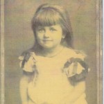 Kurts Mutter Elisabeth Möller geb. Moeller als Kind
